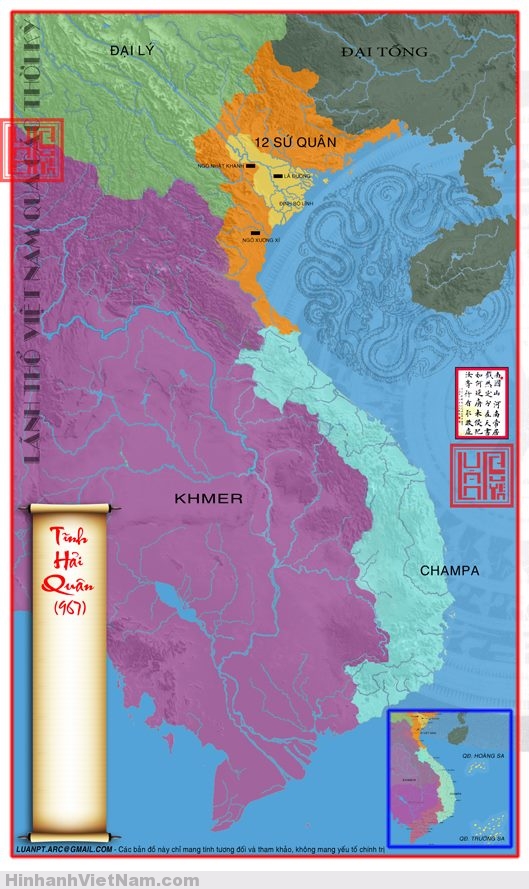 Bản đồ Việt Nam từng thời kỳ lịch sử 14