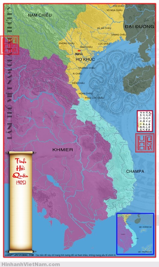 Bản đồ Việt Nam từng thời kỳ lịch sử 15