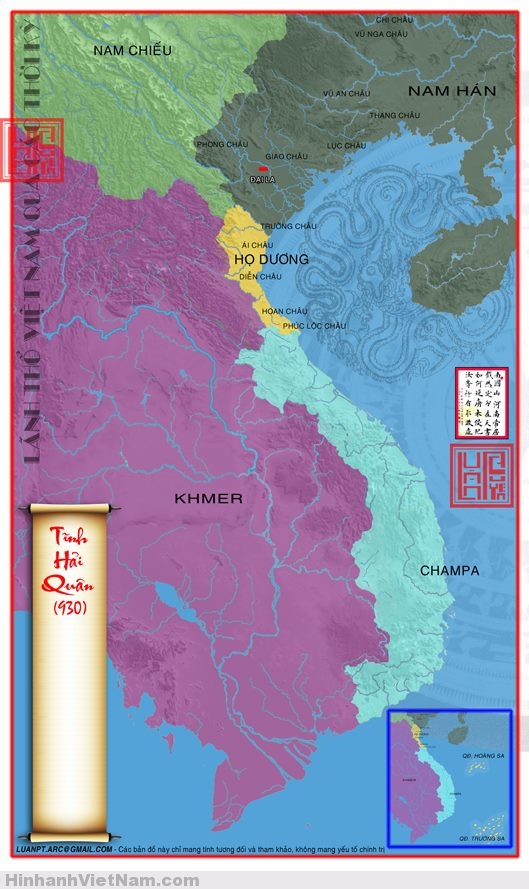 Bản đồ Việt Nam từng thời kỳ lịch sử 18