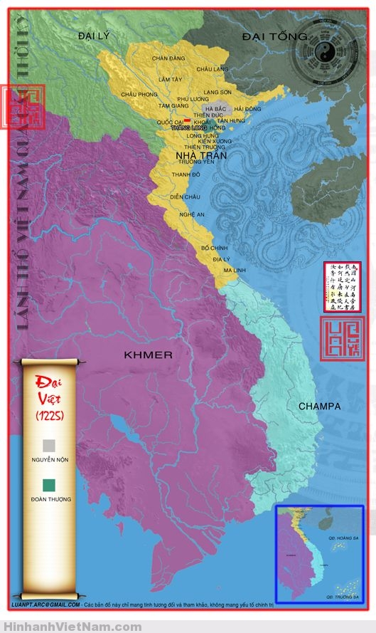 Bản đồ Việt Nam từng thời kỳ lịch sử 5