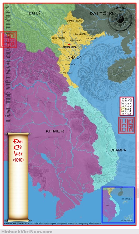 Bản đồ Việt Nam từng thời kỳ lịch sử 8