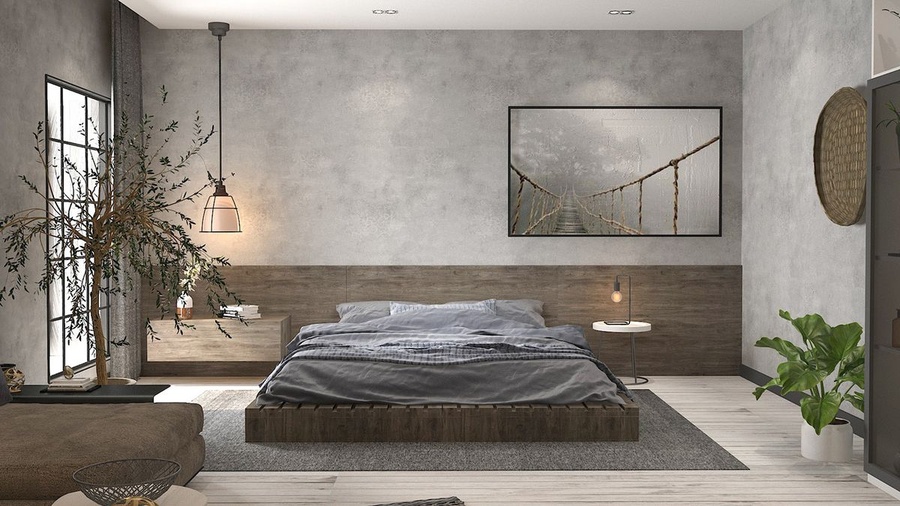 Phòng ngủ phong cách Scandinavian độc đáo