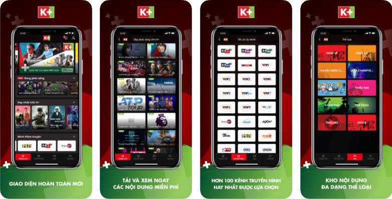 App K + xem bóng đá trên điện thoại iPhone mang đến trải nghiệm vô cùng tuyệt vời