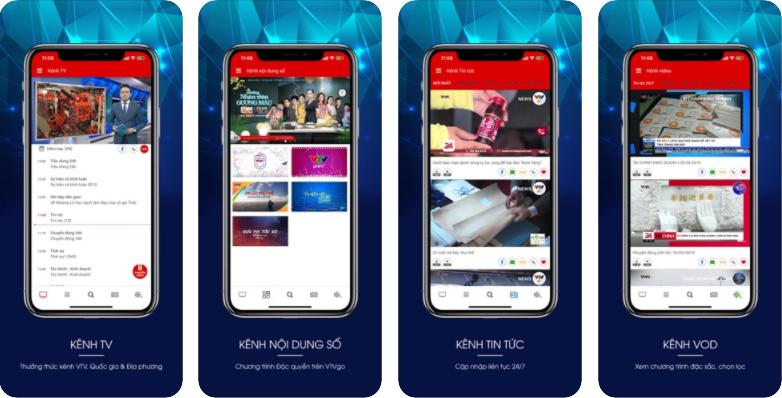 VTV Go - App xem bóng đá VTV độc quyền trên điện thoại iPhone