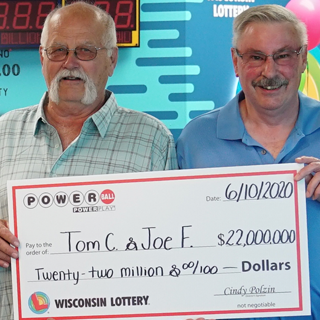 Two Wisconsin friends split Powerball winnings, making good on old promise