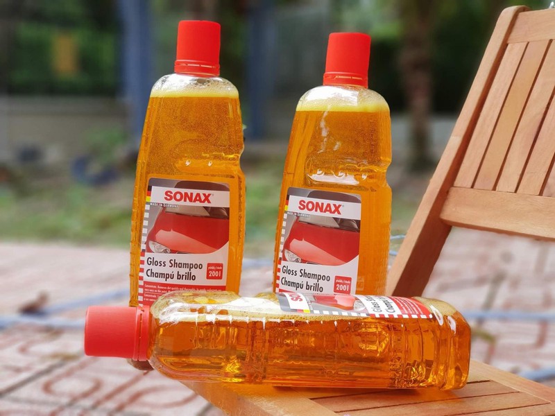 Nước Rửa Xe Ô Tô Đậm Đặc Sonax Gloss Shampoo Concentrate
