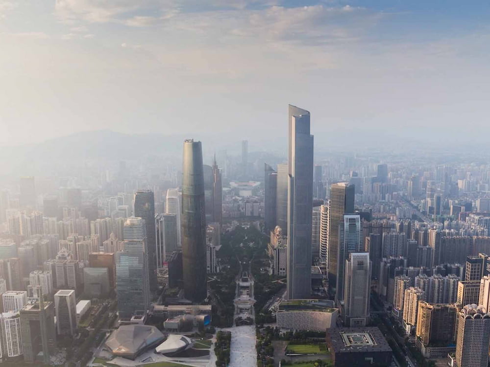 Tòa nhà cao nhất thế giới - Trung tâm tài chính Chow Tai Fook Quảng Châu (Trung Quốc)