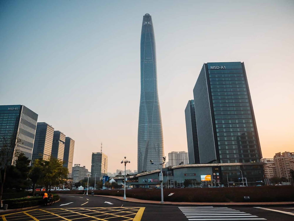 Tòa nhà cao nhất thế giới - Trung tâm tài chính Thiên Tân Chow Tai Fook (Trung Quốc)