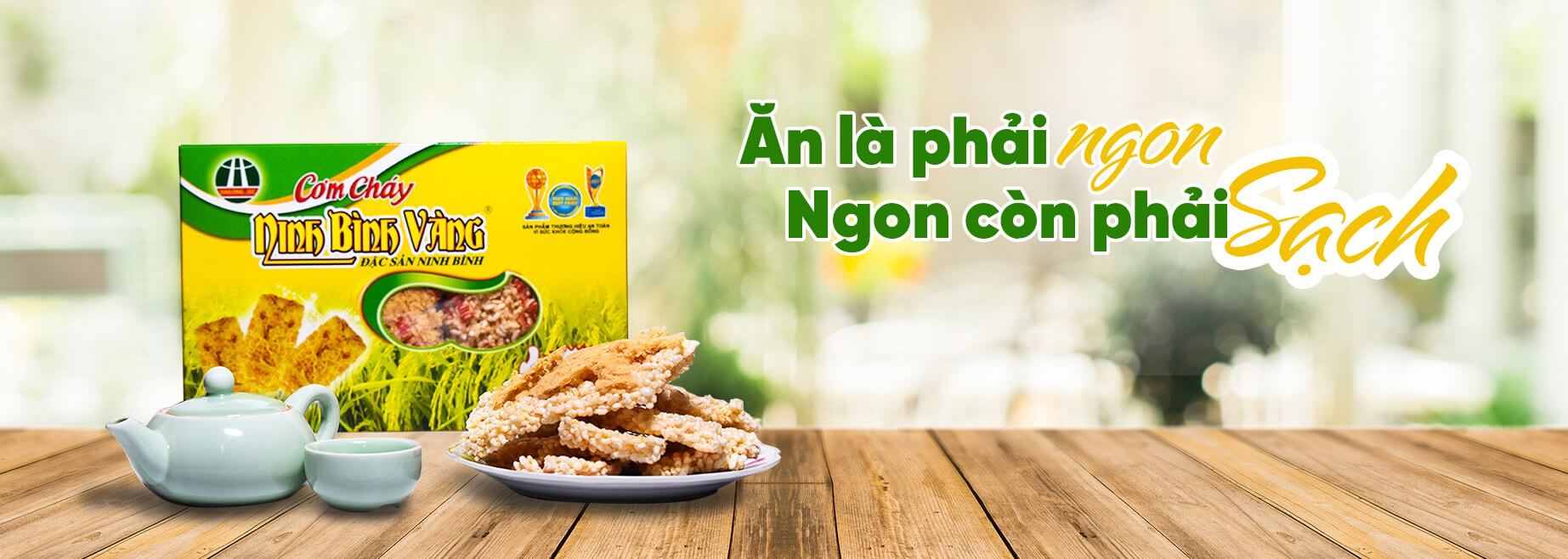 Cơm Cháy Ninh Bình Vàng 250 Gram - Đặc Sản Ninh Bình Hấp Dẫn