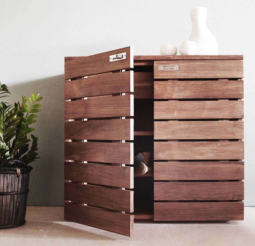 Kệ Giày Bằng Gỗ Pallet Giá Rẻ Siêu Tiện Nghi Và Hiện Đại