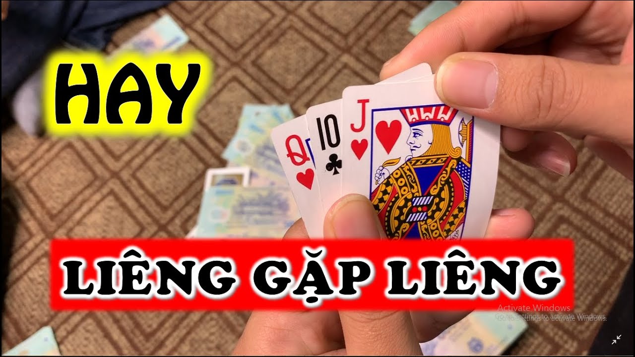 Tất Tay 1 Ván Bài Liêng Gặp Liêng Cực Hay/ Chuẩn Cách Chơi Đánh Bài Liêng Bịp Hiệu Quả - YouTube