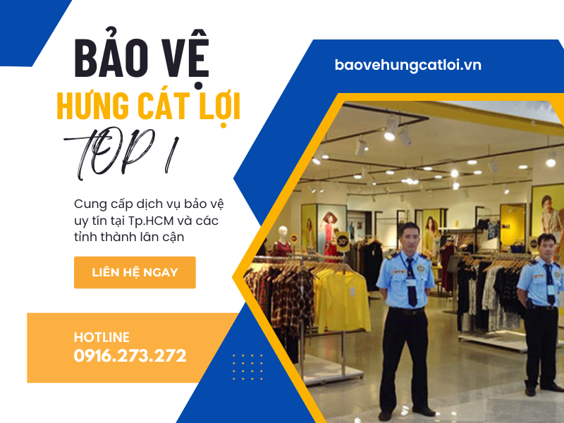 Trông giữ cửa hàng, quán xá