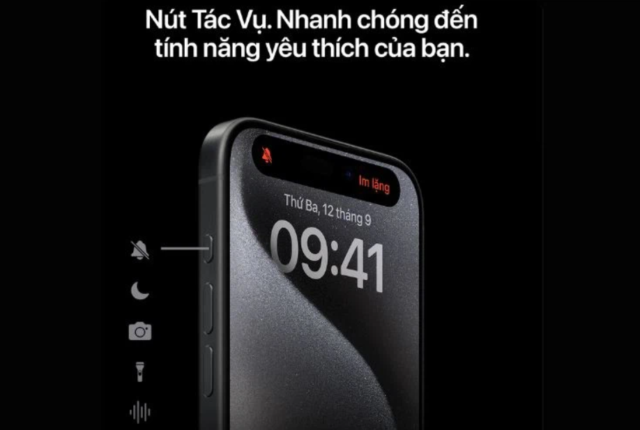 Nút Action trên dòng iPhone 15 Pro và Pro Max là gì? Anh ấy có thể làm gì | baoninhbinh.org.vn