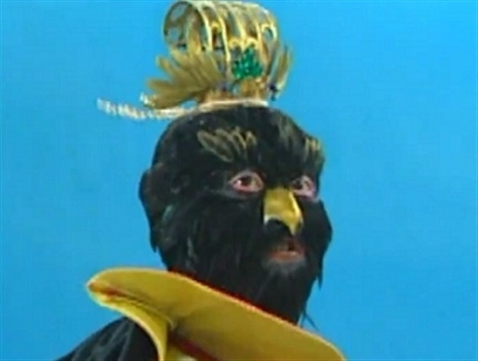 Kim Sí Điểu mình người đầu chim trong bộ phim nổi tiếng Tây Du Ký.