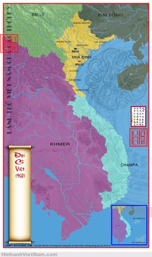 Bản đồ Việt Nam từng thời kỳ lịch sử 10