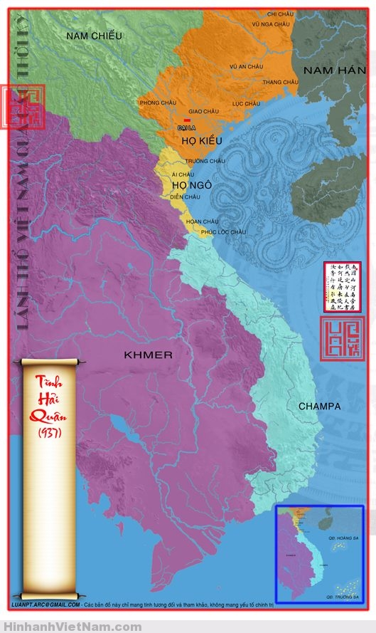 Bản đồ Việt Nam từng thời kỳ lịch sử 16