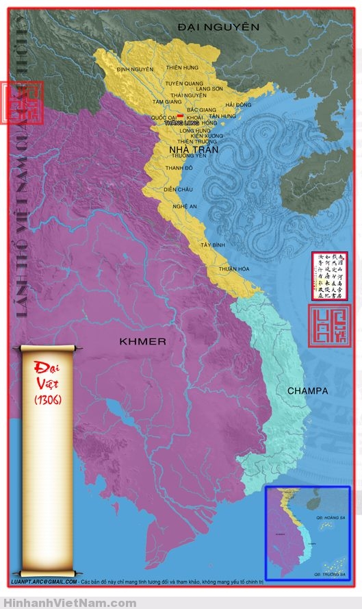 Bản đồ Việt Nam từng thời kỳ lịch sử 4