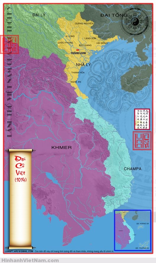 Bản đồ Việt Nam từng thời kỳ lịch sử 9