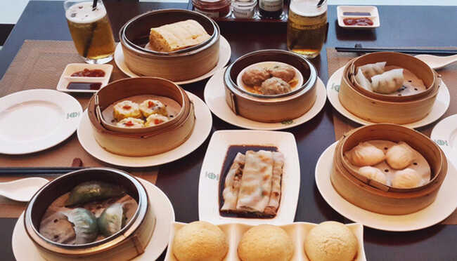 Quán ăn có hương vị đặc trưng của ẩm thực Trung Hoa.