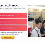 Công Ty Dịch Thuật Hanu Chuyên Nghiệp