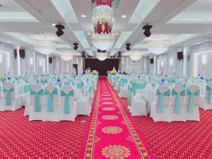 Sảnh tiệc trang trí cơ bản sang trọng tại Western Palace 