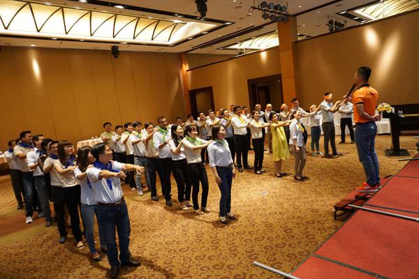 các trò chơi team building không cần đạo cụ