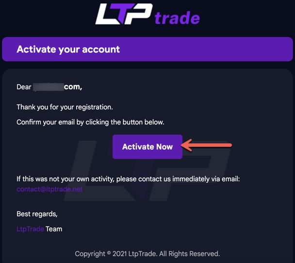 Đăng ký tài khoản LTPTrade