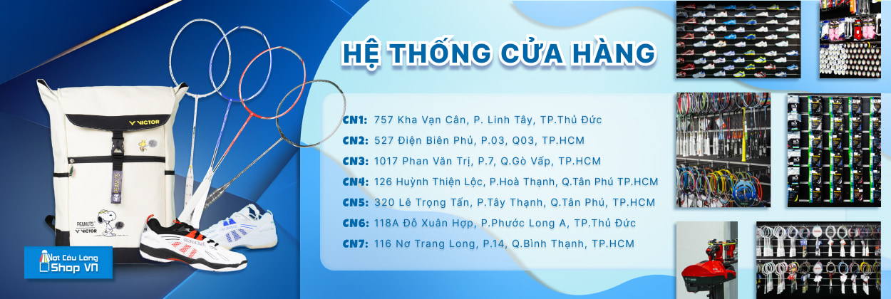 Hệ thống cửa hàng cầu lông Vợt Cầu Lông Shop